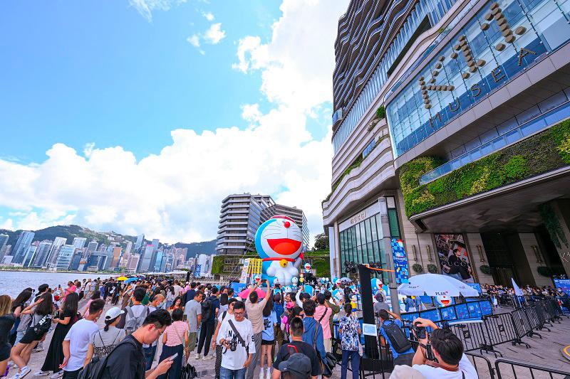 World’s First “100% DORAEMON &amp; FRIENDS” Exhibition at Victoria Dockside, K11 Art and Cultural District, drives surge of 30% in footfall and 60% in tourist membership sales at K11 MUSEA during the opening weekend