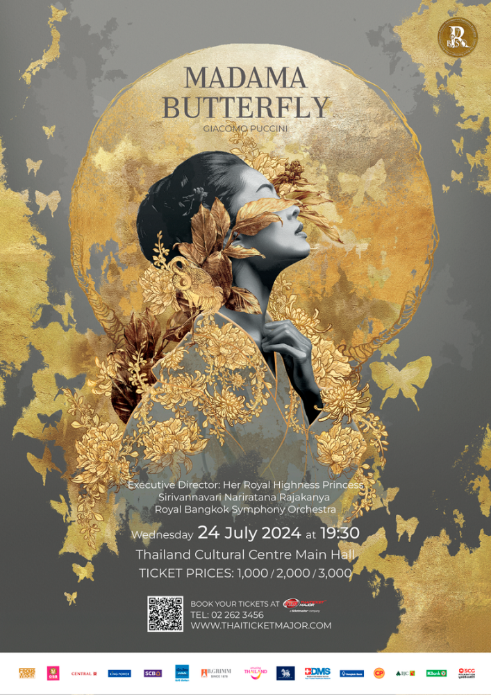 Office of the Prime Minister, in collaboration with the Royal Bangkok Symphony Orchestra, will be organizing a world-class opera performance, “Madama Butterfly,“ on the auspicious occasion of His Majesty the King’s 6th cycle birthday anniversary on 28 July 2024