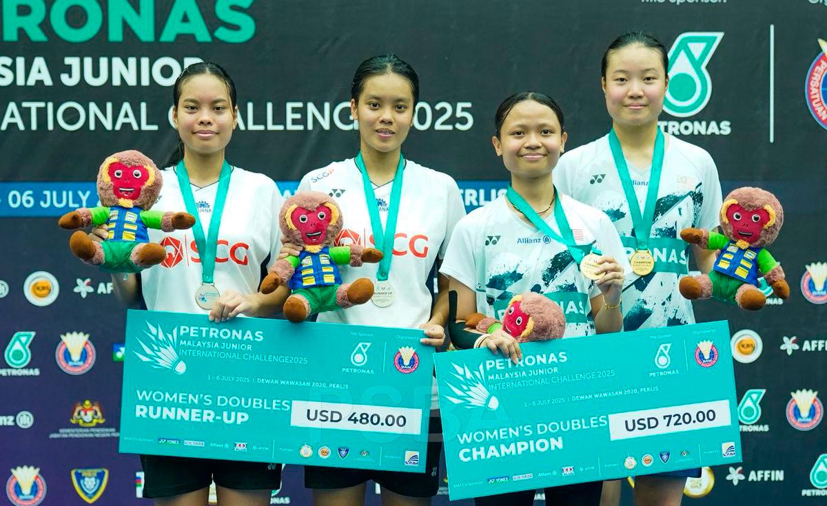 Credit - Persatuan Badminton Perlis / Facebook via BERNAMA
