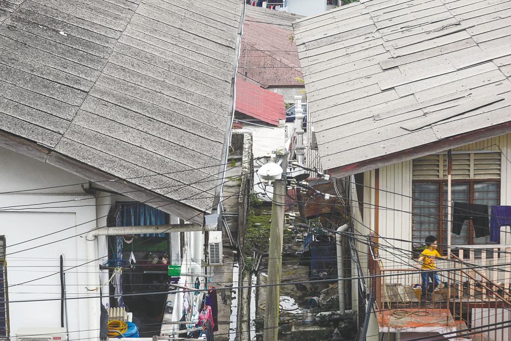 Hisham said asbestos is still commonly found in older homes, particularly in ceiling boards and roofing sheets, and remains in use across various industries. – ADAM AMIR HAMZAH/THESUN