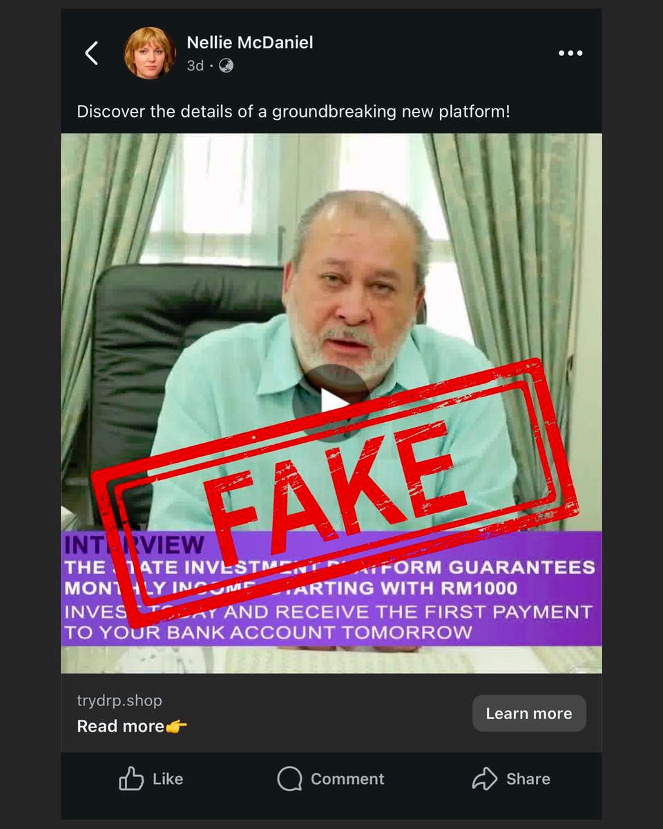 Sultan Ibrahim Sultan Iskandar/FACEBOOK