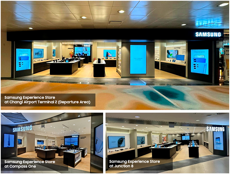 Samsung Singapore Opens Three New Samsung Experience Stores