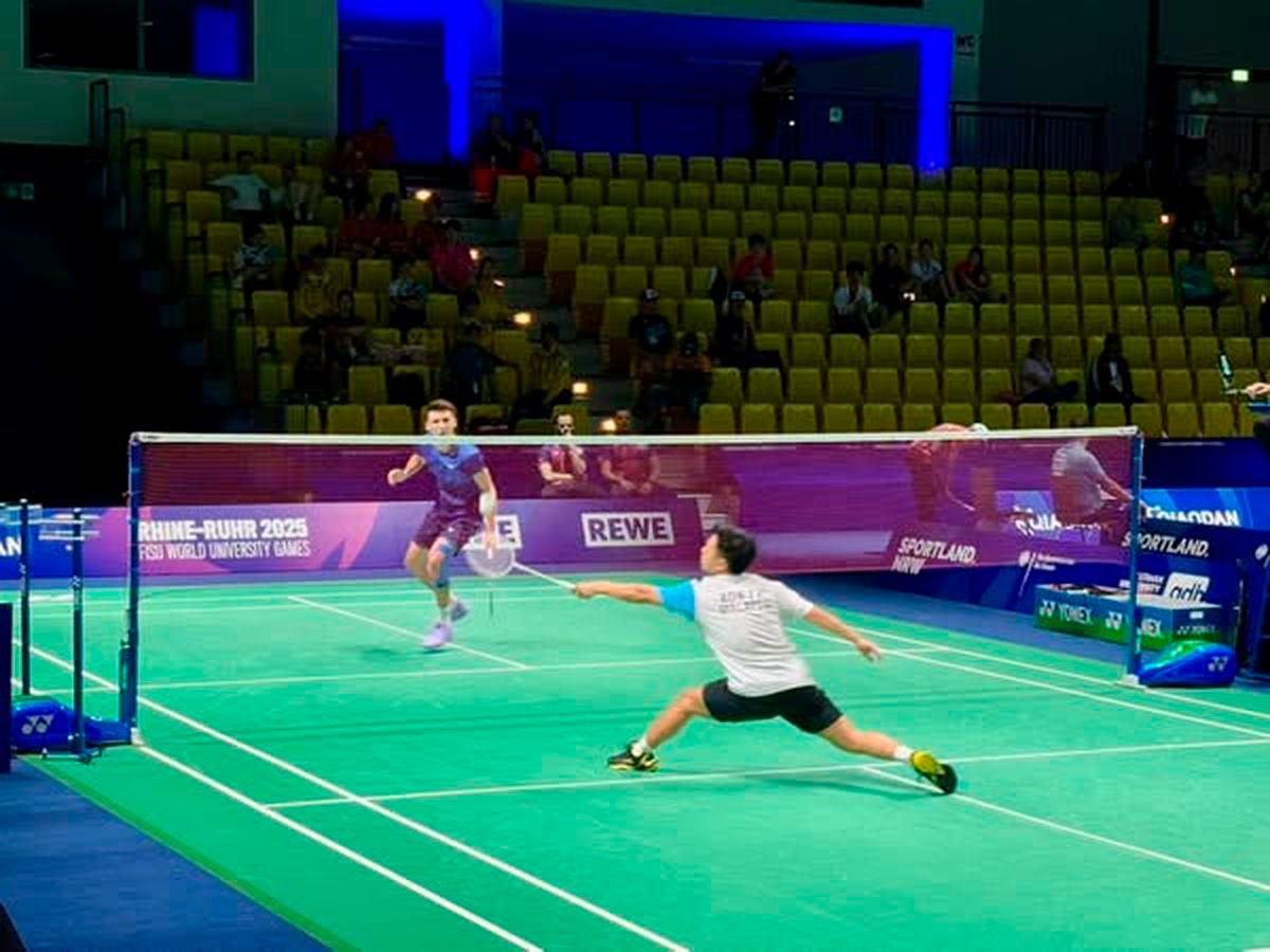 For representational purposes only - Jacky Kok Jing Hong facing Enogat Ray from France. Photo: Nazrin Arif, BERNAMA taken from Sukan IPT / Facebook