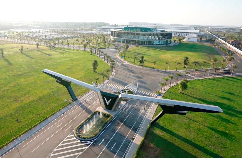 VinFast EV manufacturing complex in Hai Phong, Vietnam