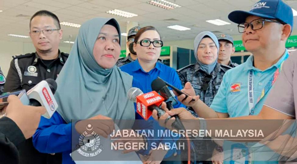 Gambar: Jabatan Imigresen Negeri Sabah/Facebook
