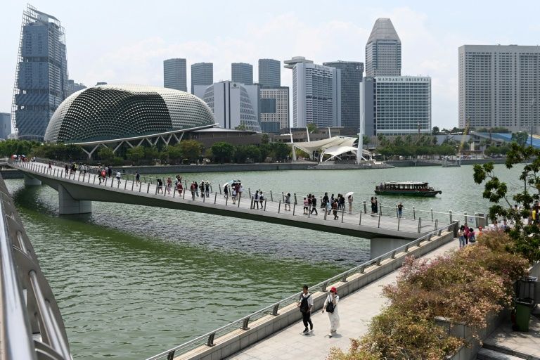 As a low-lying island, Singapore is especially vulnerable to the “grave threat” of rising sea levels, Prime Minister Lee Hsien Loong warned. — AFP