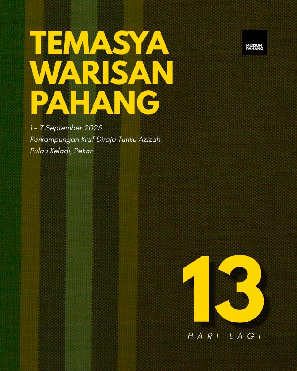 Gambar Kredit: Muzium Pahang / Facebook