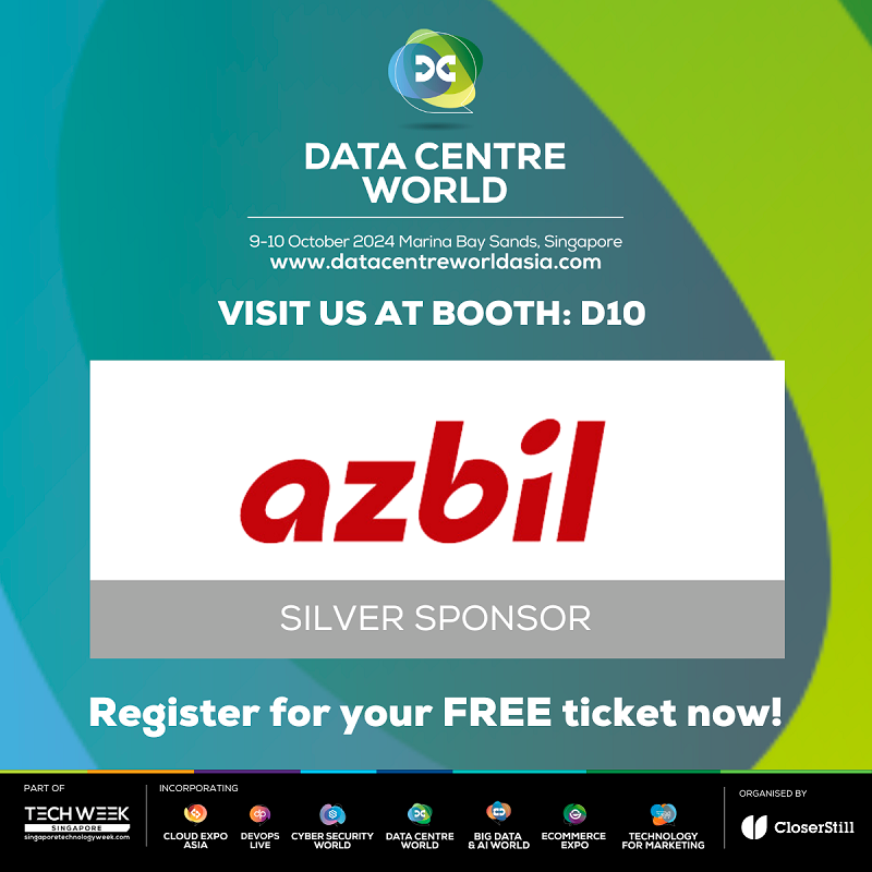 Azbil to Exhibit at Data Centre World Asia 2024