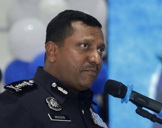 Selangor Police chief Datuk Hussein Omar Khan. - BERNAMApix