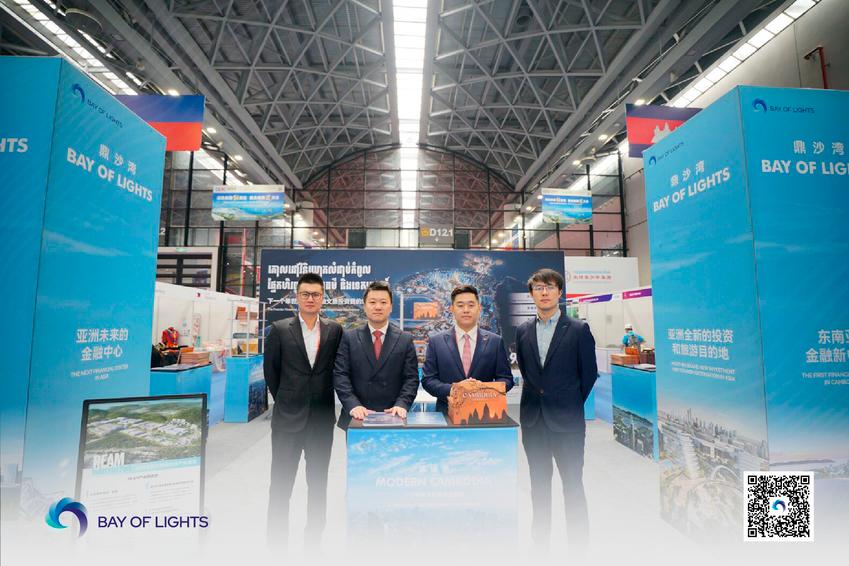 “Bay of Lights, showcased at the 21st China-ASEAN Expo, is set to transform Sihanoukville into Cambodia’s premier financial hub