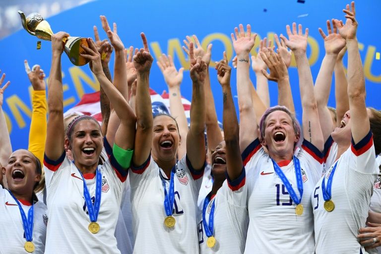 The USA won this year’s women’s World Cup in France. Belgium has become the 10th country to express an interest in hosting an expanded 32-team tournament in 2023. — AFP