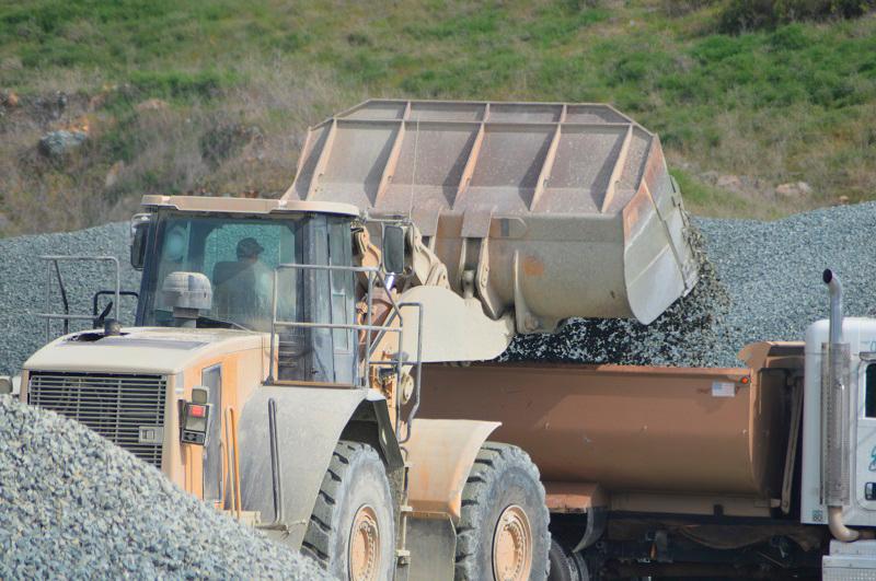 Rykon HD 2 M5 in use at Jackson Valley aggregate quarry in Ione, California