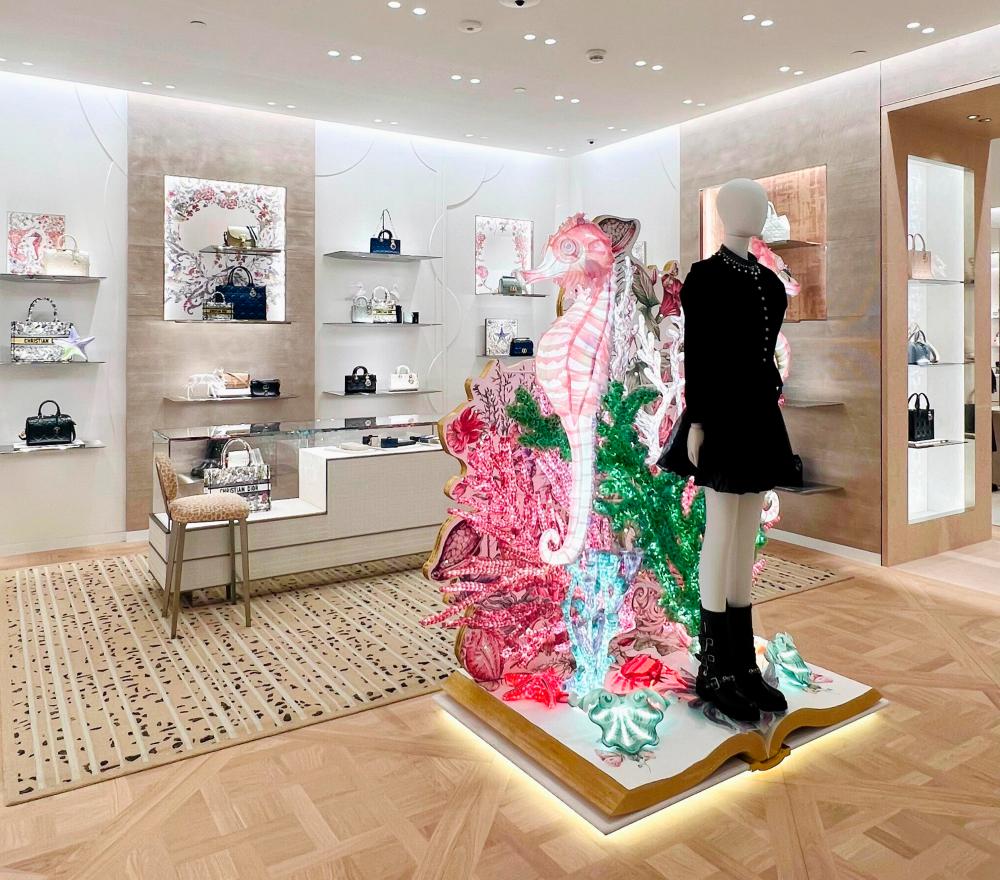 $!Explore the latest Dior Cruise 2025 collection at the Dior boutique at Galaxy Promenade.