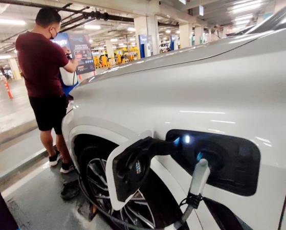 Aisha said the wide availability of public charging stations, especially for interstate travel, is crucial to building confidence and boosting EV adoption. - AMIRUL SYAFIQ / THESUN