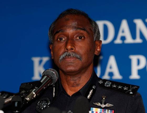 Johor police chief, CP M. Kumar. - BERNAMAPIX