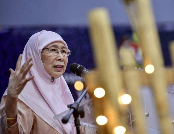 Datuk Seri Dr Wan Azizah Wan Ismail. - BERNAMApix