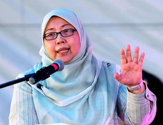 PKR Secretary-General, Dr Fuziah Salleh. - BERNAMApix