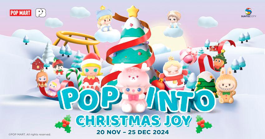 Suntec City Pops into Christmas Joy with Singapore’s First POP BEAN Christmas Celebration