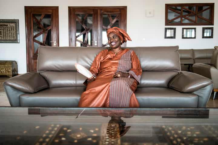 Aminata Toure, former prime minister of Senegal, has decided to run for president in 2024. AFPPIX