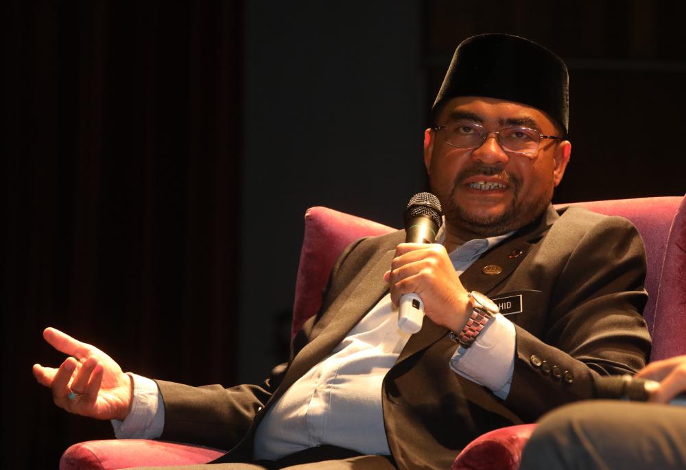 Prime Minister’s Department Datuk Seri Dr Mujahid Yusof Rawa.