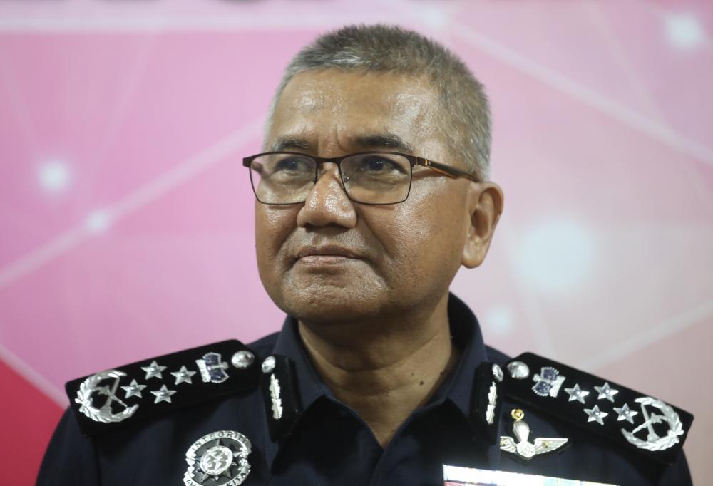 Inspector-General of Police (IGP) Tan Sri Mohamad Fuzi Harun.