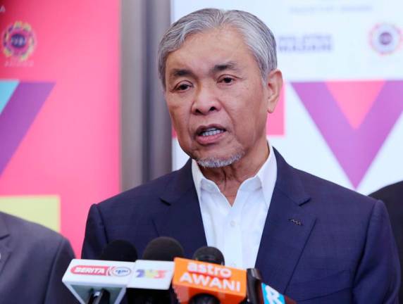 Timbalan Perdana Menteri, Datuk Seri Dr Ahmad Zahid Hamidi. - fotoBERNAMA