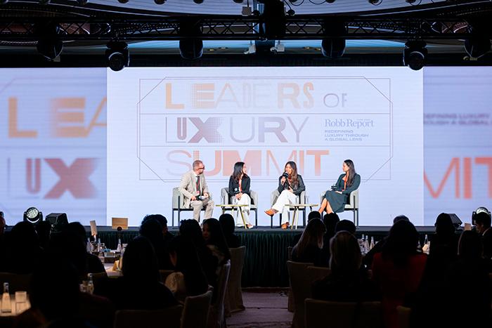 $!Panel discussion at the Leaders of Luxury Summit 2024