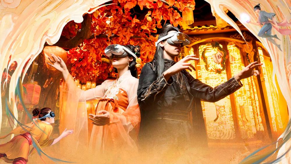 Enjoy buy-one-get-one-free when guests visit the Macau’s largest immersive “real scene + full-sensory VR” experience, the “Love Between Fairy and Devil” VR Immersive Experience Center.