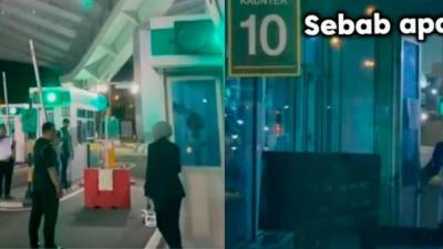 Investigations ongoing into incident of empty Johor checkpoint counters with green lights on, blocked pathways