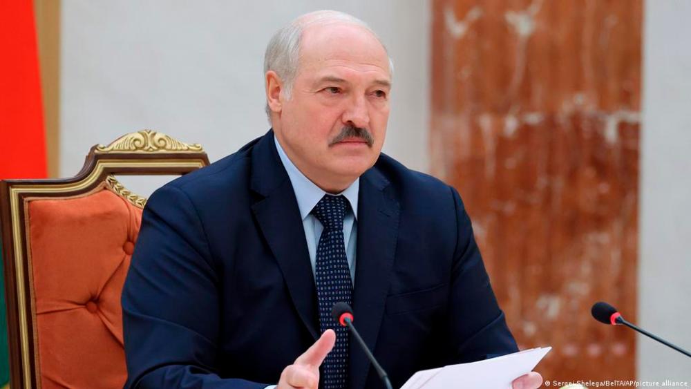 Belarusian President Alexander Lukashenko has slammed Western criticism against the plane diversion. — AFP