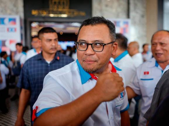 PKR Vice-President, Datuk Seri Amirudin Shari. - BERNAMApix