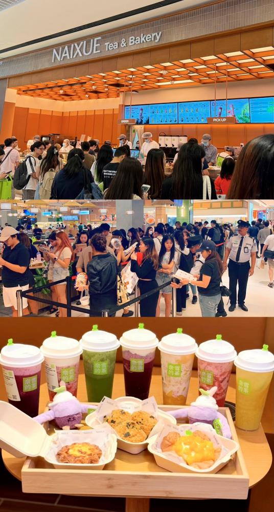 China’s Premium Tea Drink Brand in Kuala Lumpur Now - NAIXUE’s First Store in Malaysia Exceeded RM40,000 on its First Day