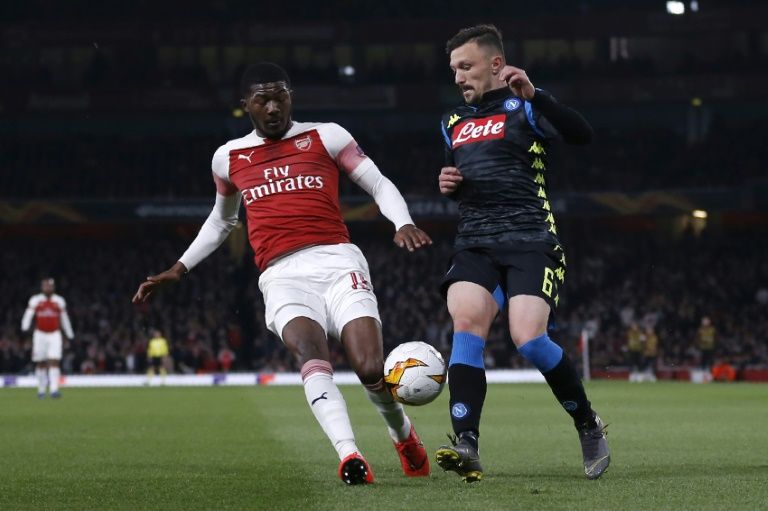Ainsley Maitland-Niles believes Arsenal are improving due to their European exploits. — AFP