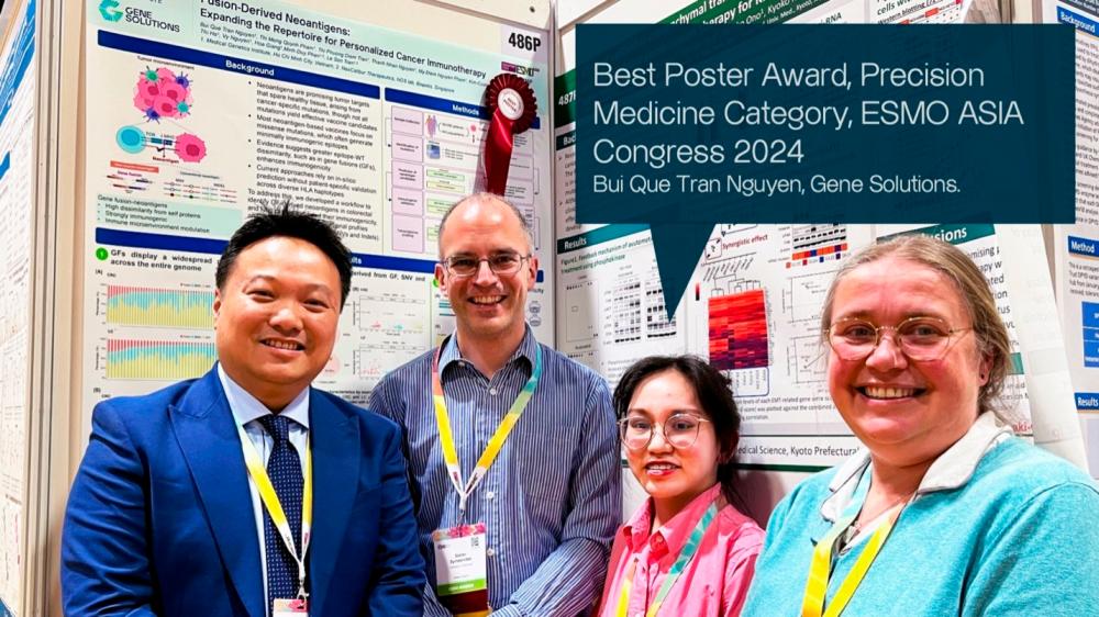 Gene Solutions’ Neoantigen Research Garners Prestigious Award, Paving the Way for Advanced Cancer Vaccines