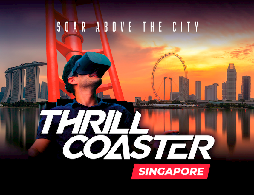 Experience The Ultimate Adrenaline Rush With Thrill Coaster Singapore VR Pods At Madame Tussauds Singapore