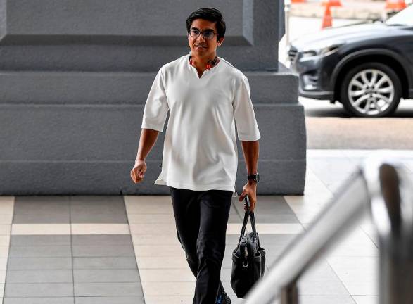 Muar member of parliament, Syed Saddiq Syed Abdul Rahman. - BERNAMApix