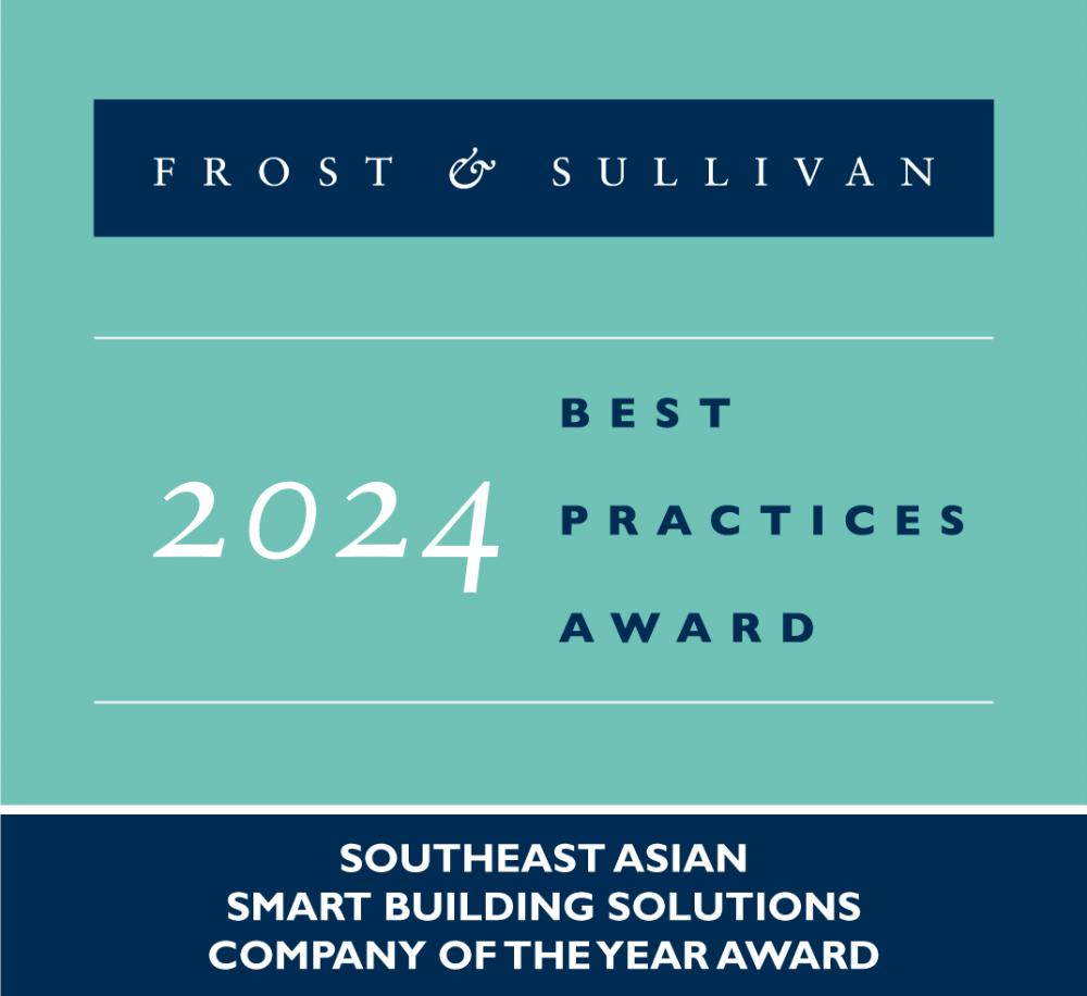 Azbil Wins Frost &amp; Sullivan’s 2024 Southeast Asia Company of the Year Award