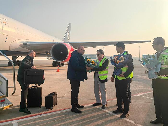 $!CN Logistics Newly Launched Air-charter Flight Service Empowers China-Italy Airfreight Connectivity