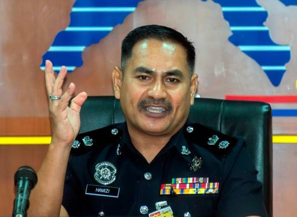 Labuan police chief, Supt Mohd Hamizi Halim. - BERNAMApix