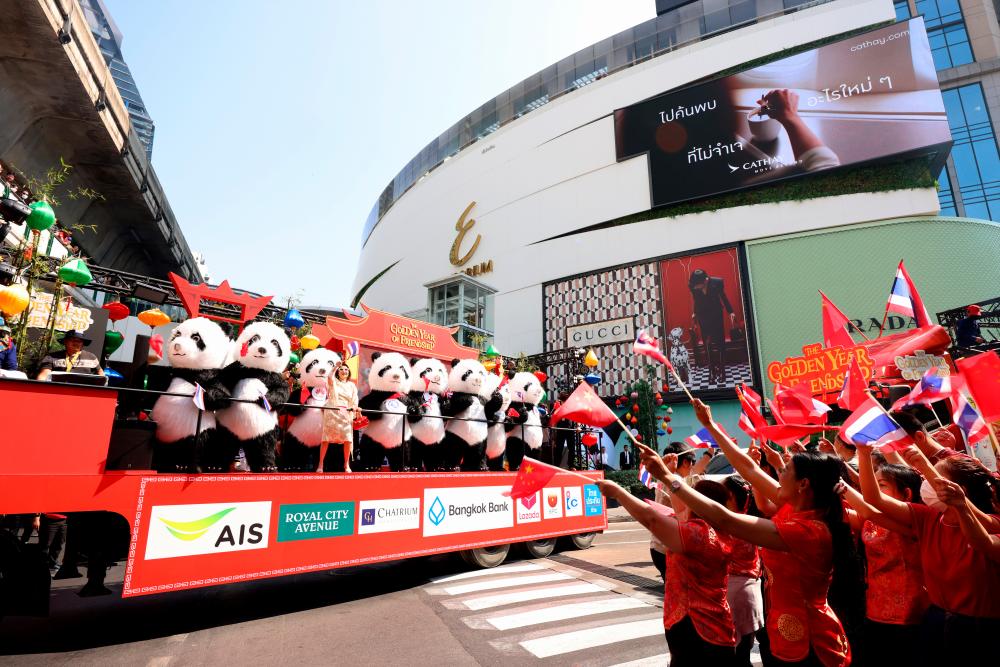 The EM DISTRICT Bangkok Unveils Spectacular Chinese New Year Celebrations with 3,000 Panda to Mark 50 Years of Thai-Chinese Diplomatic Friendship