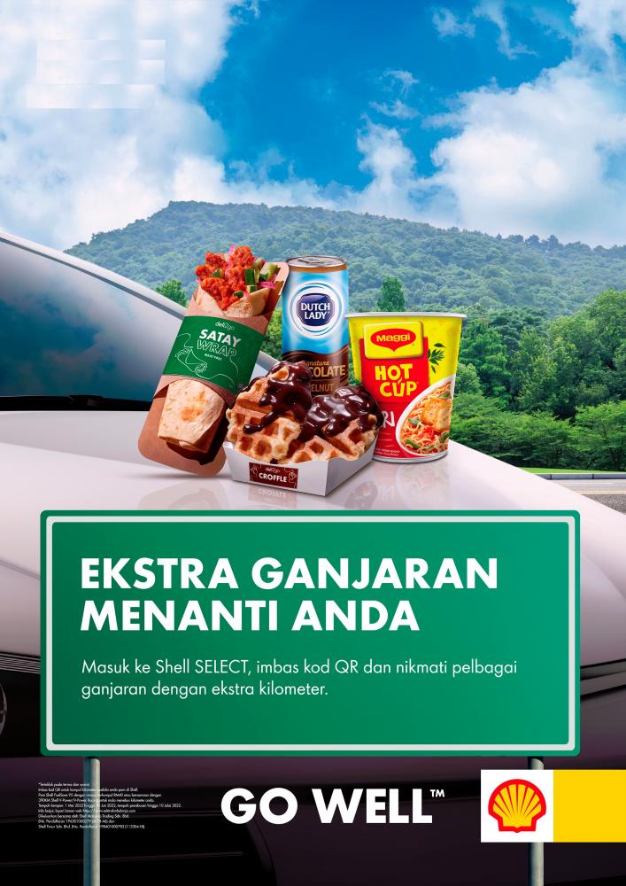 Pay for your snacks with ‘KM’ at Shell $!Pay for your snacks with ‘KM’ at Shell