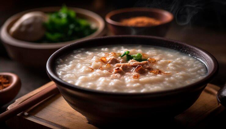 $!Congee is Chinese comfort food in a bowl. – FREEPIK