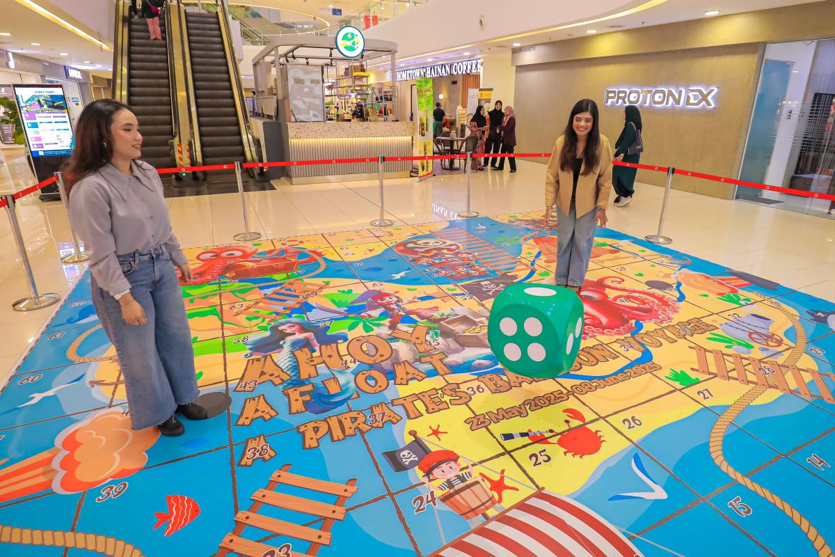 The mall invites families to enjoy and engage in a series of activities. $!The mall invites families to enjoy and engage in a series of activities.