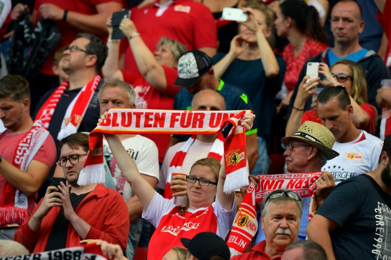 Union Berlin’s fans protested against RB Leipzig’s ownership with a silent opening quarter of an hour. — AFP