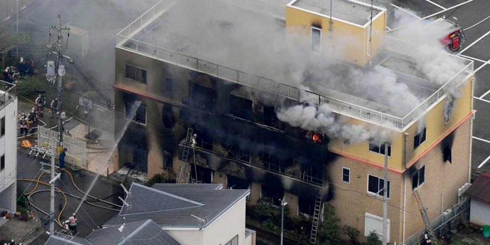 Man arrested over deadly arson at Japanese animation studio