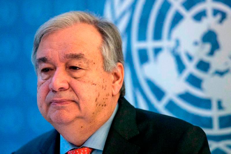 United Nations Secretary General António Guterres. AFPPIX