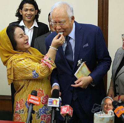 Rosmah chose the RM466,330 watch herself: Najib