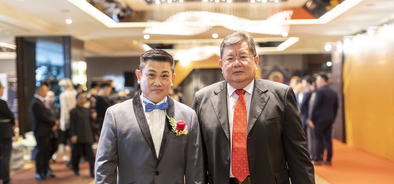 $!LICTA Selection Committee Chairman Kolonel Bersekutu (PA) Dato’ Lee Chee Weng (left) and LICTA Secretariat Chairman Datuk Abang Sallehuddin Abg. Shokeran (right).