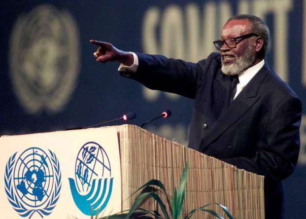 Sam Nujoma - REUTERSpix