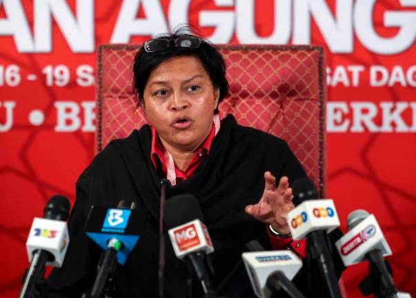 Ketua Penerangan UMNO, Datuk Seri Azalina Othman Said. - fotoBERNAMA
